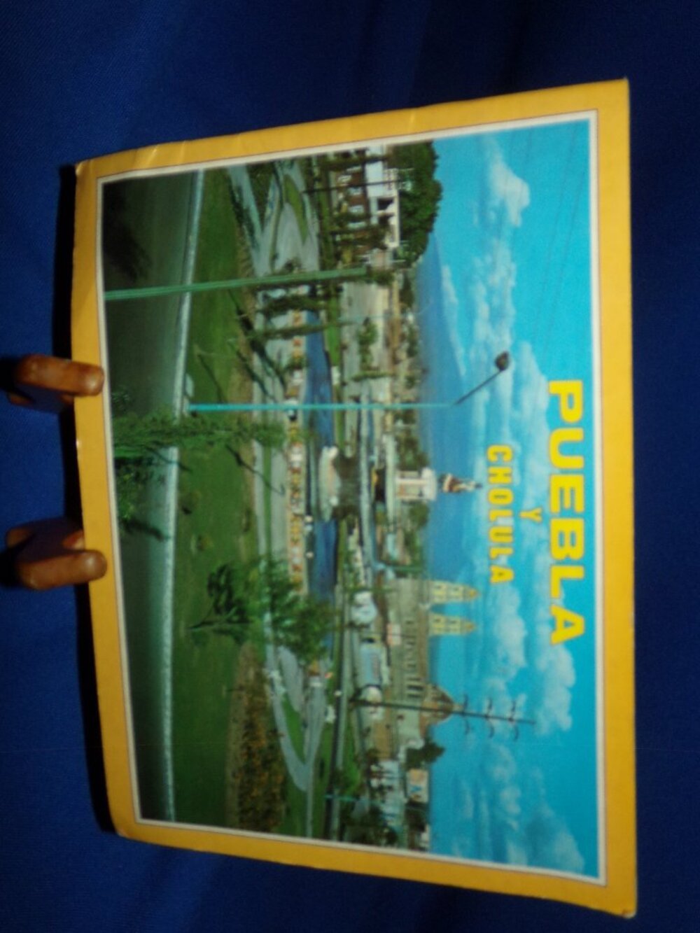 Puebla y Cholula (Mexico) Full Color Brochure - Vintage Travel Booklet